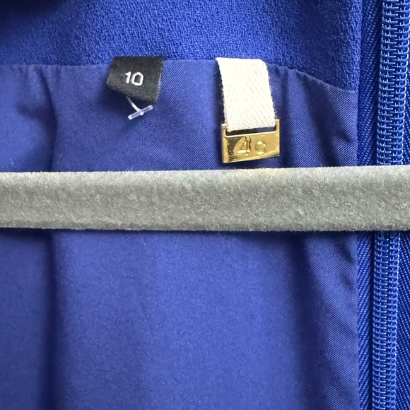 4C Anthropologie  Royal Blue‎ Sleeveless Mini Dress - Picture 3 of 3